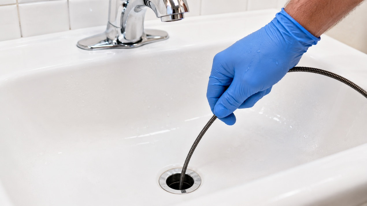 bathroom drain cleaning