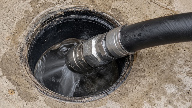 Drain hydro jetting
