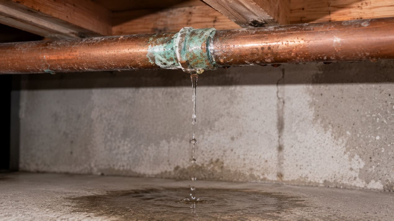 pipe leak
