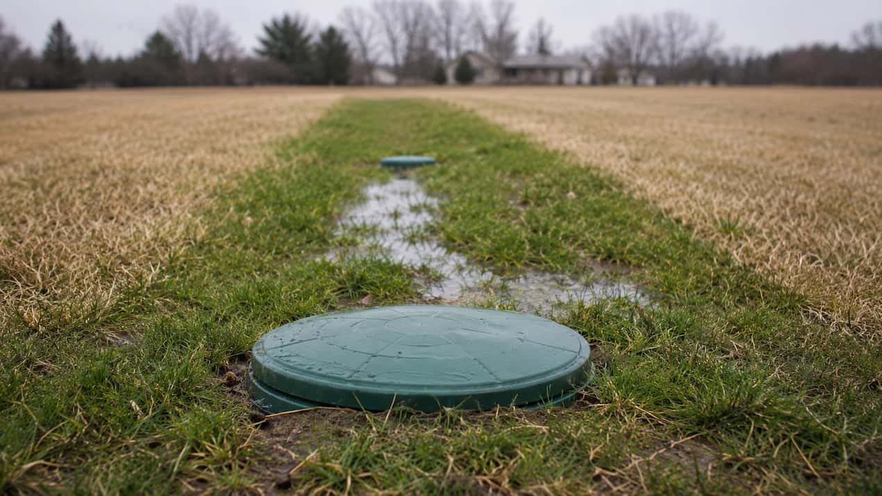 septic tank failing