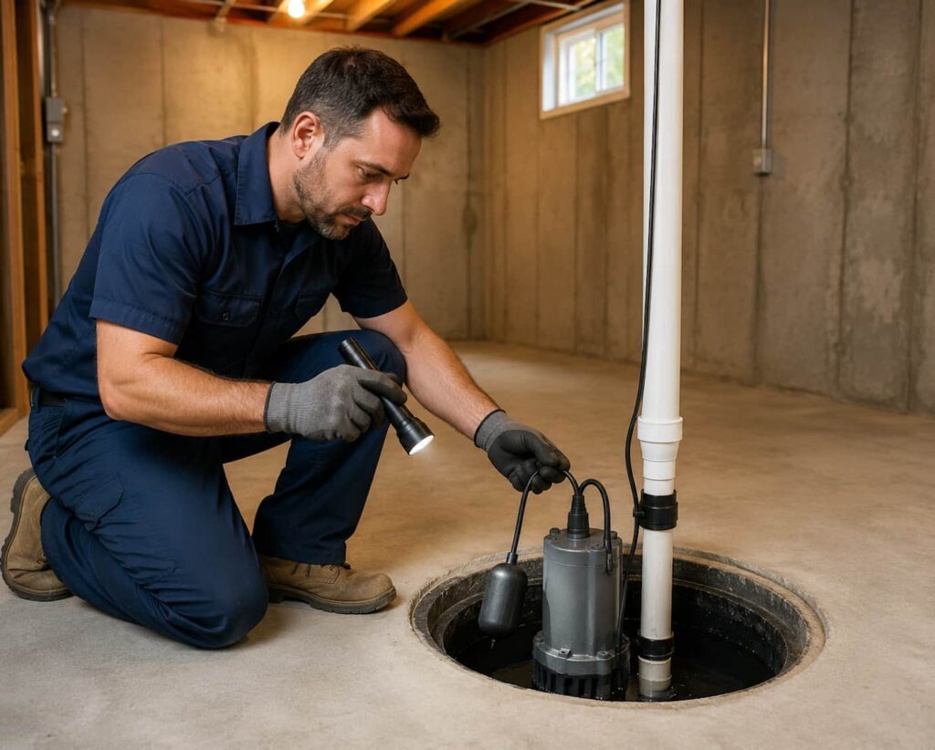 Trusted Kingston sump pump plumber