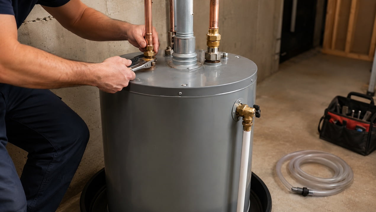 water heater installation