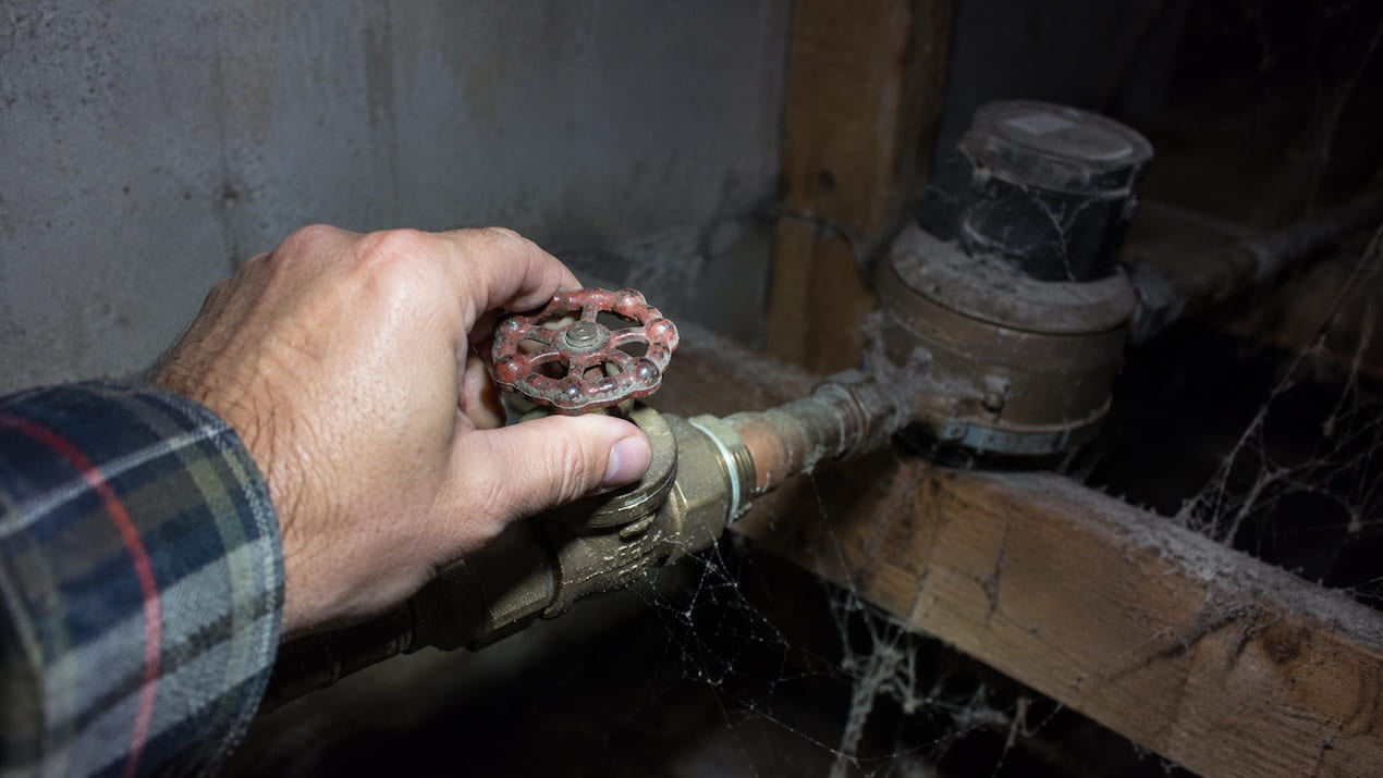 main shutoff valve